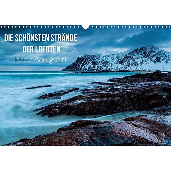 Die schönsten Strände der Lofoten - Norwegen (Wandkalender 2021 DIN A3 quer), Mikolaj Gospodarek
