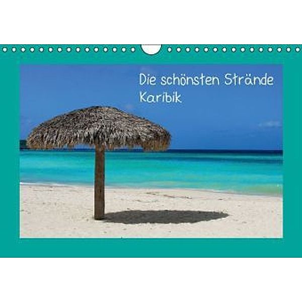 Die schönsten Strände Karibik (Wandkalender 2015 DIN A4 quer), M.Polok