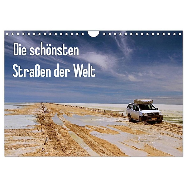 Die schönsten Strassen der Welt (Wandkalender 2024 DIN A4 quer), CALVENDO Monatskalender, Marcel Sommer