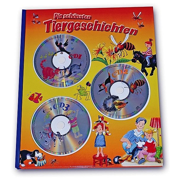 Die schönsten Tiergeschichten, m. 3 Audio-CD, Wilhelm Weglehner