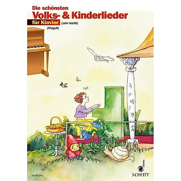 Die schönsten Volks- und Kinderlieder, Klavier