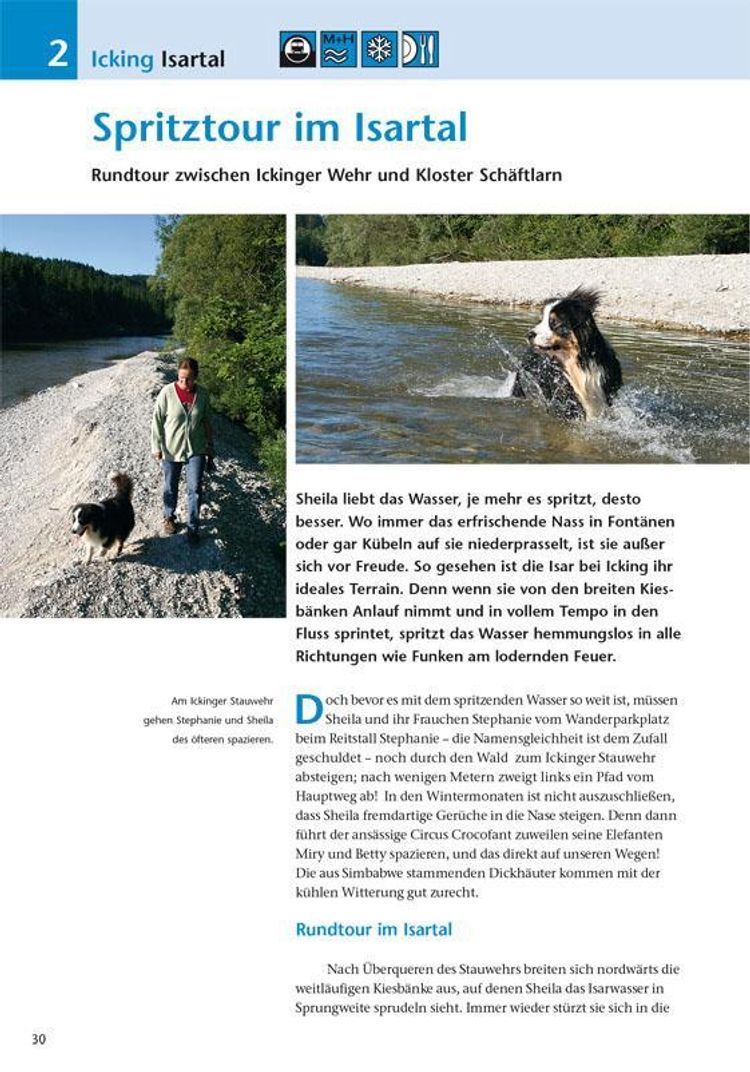 Die schönsten Wanderungen mit Hunden, Oberbayern Buch versandkostenfrei