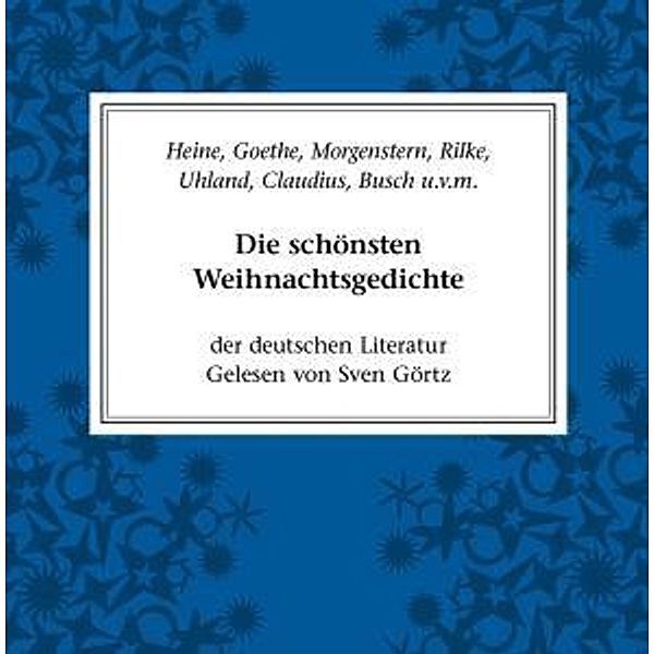 Die Schönsten Weihnachtsgedichte, Various