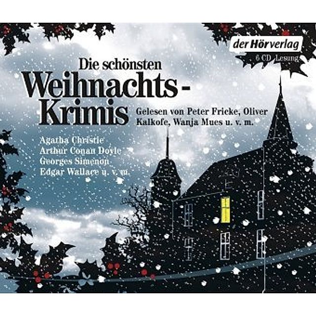 Die schönsten Weihnachtskrimis, 6 Audio-CDs Hörbuch - Weltbild.at