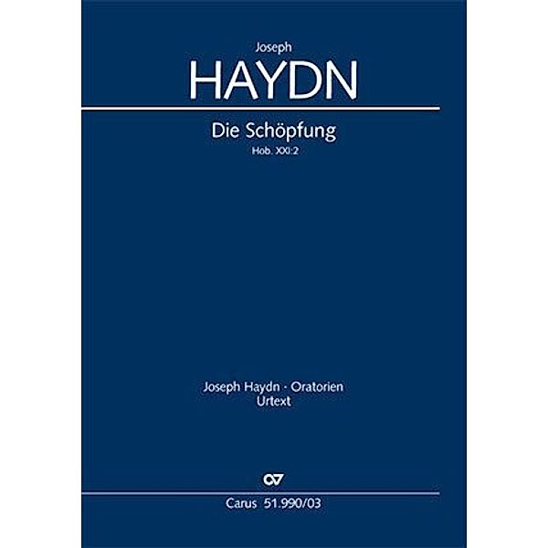 Die Schöpfung, Klavierauszug, Joseph Haydn
