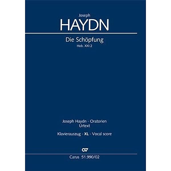 Die Schöpfung (Klavierauszug XL), Joseph Haydn