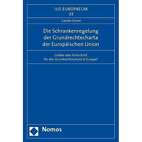 Die Schrankenregelung der Grundrechtecharta der Europäischen Union, Carolin Eisner