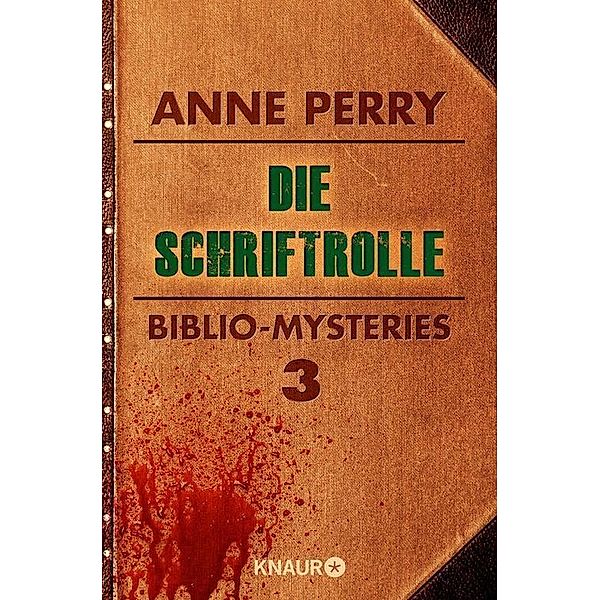 Die Schriftrolle, Anne Perry