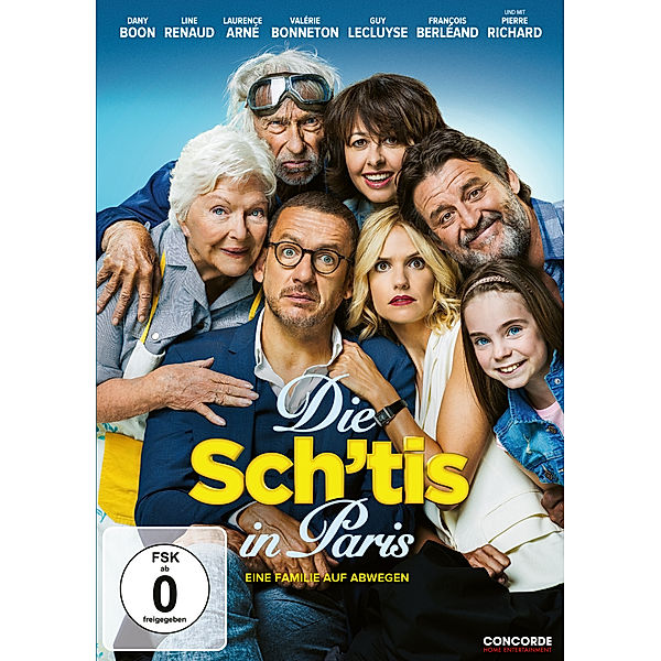 Die Sch'tis in Paris - Eine Familie auf Abwegen, Die Sch?tis in Paris DVD