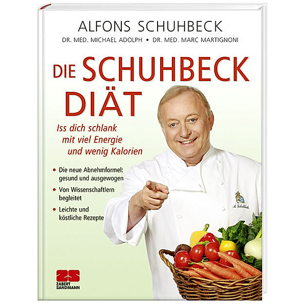 Die Schuhbeck-Diät, Alfons Schuhbeck, Michael Adolph, Marc Martignoni
