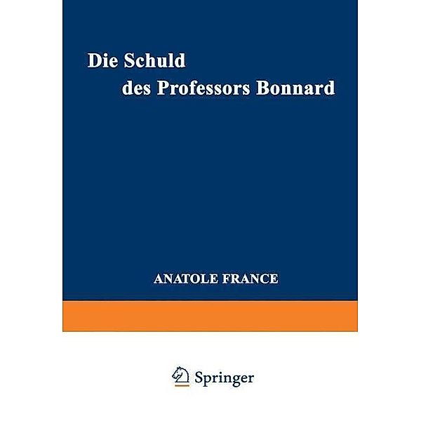 Die Schuld des Professors Bonnard, France