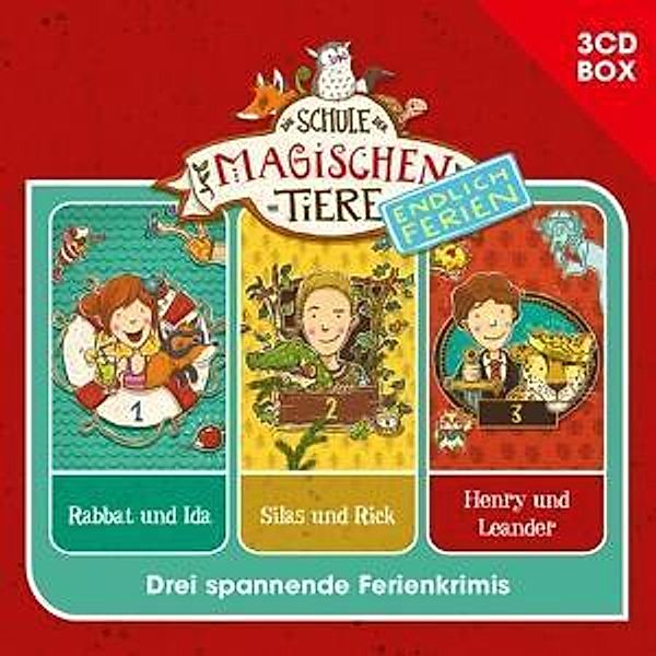 Die Schule der magischen Tiere - Endlich Ferien - 3-CD Hörspielbox Vol. 1, Die Schule der magischen Tiere