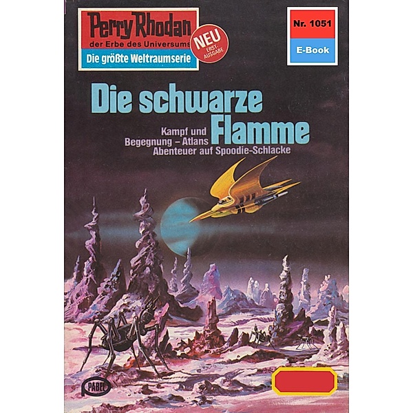 Die schwarze Flamme (Heftroman) / Perry Rhodan-Zyklus Die kosmische Hanse Bd.1051, Ernst Vlcek