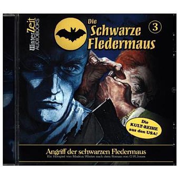 Die Schwarze Fledermaus 03, 1 Audio-CD, G. W. Jones