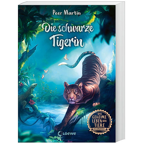 Die schwarze Tigerin / Das geheime Leben der Tiere - Dschungel Bd.2, Peer Martin