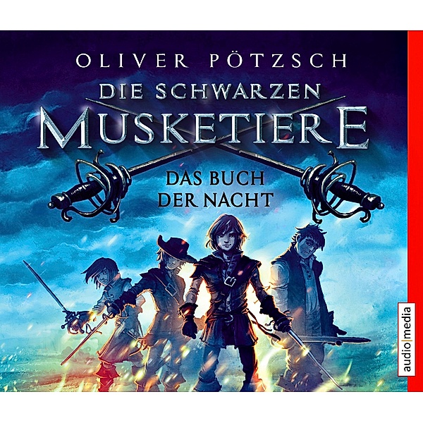 Die schwarzen Musketiere - Das Buch der Nacht, 5 CDs, Oliver Pötzsch