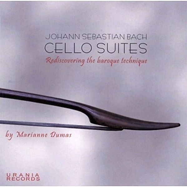 Die Sechs Suiten Für Cello Solo, Marianne Dumas