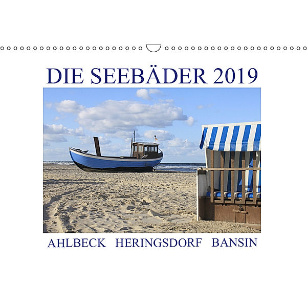 Die Seebäder 2019 (Wandkalender 2019 DIN A3 quer), Susanne Fuchs