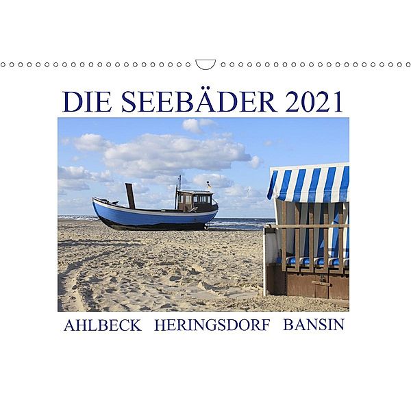 Die Seebäder 2021 (Wandkalender 2021 DIN A3 quer), Susanne Fuchs