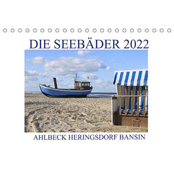 Die Seebäder 2022 (Tischkalender 2022 DIN A5 quer), Susanne Fuchs