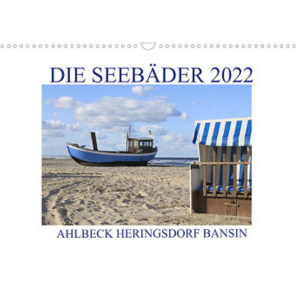 Die Seebäder 2022 (Wandkalender 2022 DIN A3 quer), Susanne Fuchs