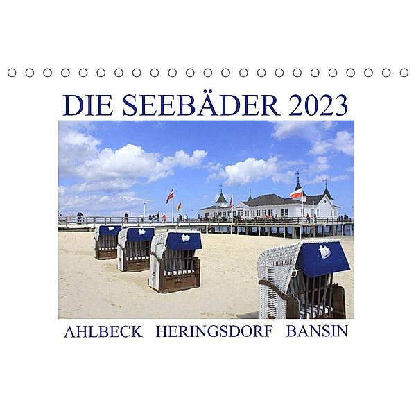 Die Seebäder 2023 (Tischkalender 2023 DIN A5 quer), Susanne Fuchs