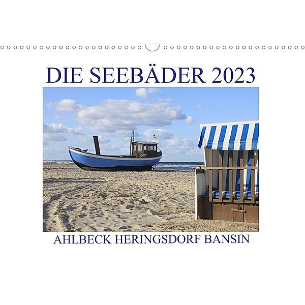Die Seebäder 2023 (Wandkalender 2023 DIN A3 quer), Susanne Fuchs
