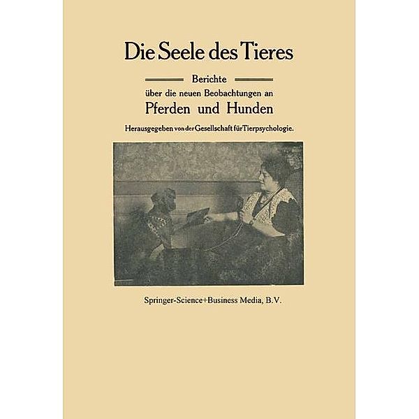 Die Seele des Tieres, Kenneth A. Loparo, H. E. Ziegler