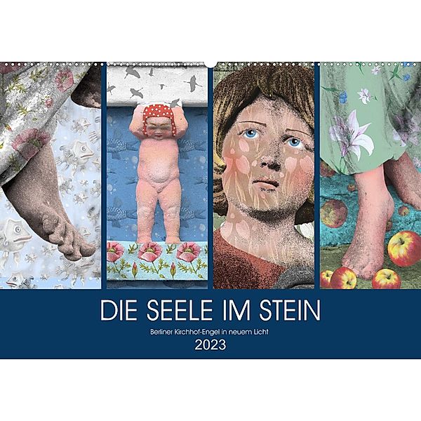 DIE SEELE IM STEIN (Wandkalender 2023 DIN A2 quer), Kathrin Schwertner