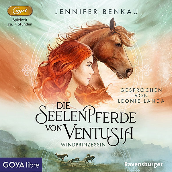 Die Seelenpferde von Ventusia. Windprinzessin,Audio-CD, MP3, Jennifer Benkau