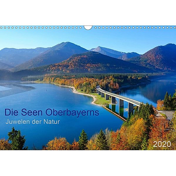Die Seen Oberbayerns Juwelen der Natur (Wandkalender 2020 DIN A3 quer), Prime Selection