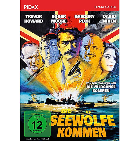 Die Seewölfe kommen, Gregory Peck, Roger Moore