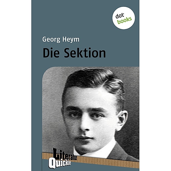 Die Sektion - Literatur-Quickie / Literatur-Quickies Bd.22, Georg Heym