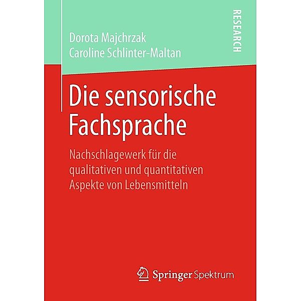 Die sensorische Fachsprache, Dorota Majchrzak, Caroline Schlinter-Maltan