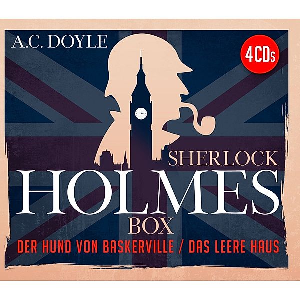 Die Sherlock Holmes Box,4 Audio-CD, A. C. Doyle