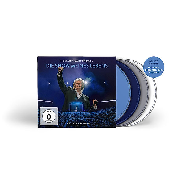 Die Show meines Lebens - Live in Hamburg (Deluxe Edition, 2 CDs + DVD + Blu-ray), Howard Carpendale
