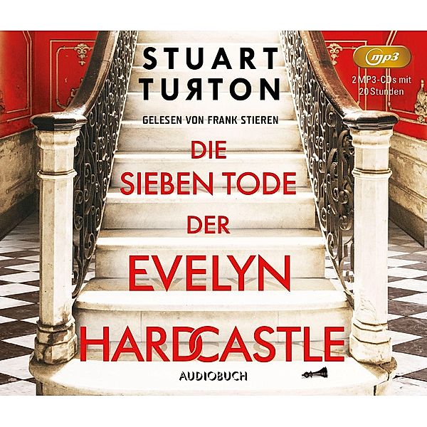 Die sieben Tode der Evelyn Hardcastle, 2 Audio- CD, MP3, Stuart Turton