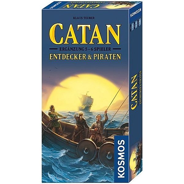 Kosmos Spiele Die Siedler von Catan, Entdecker & Piraten (Spiel-Zubehör), Klaus Teuber