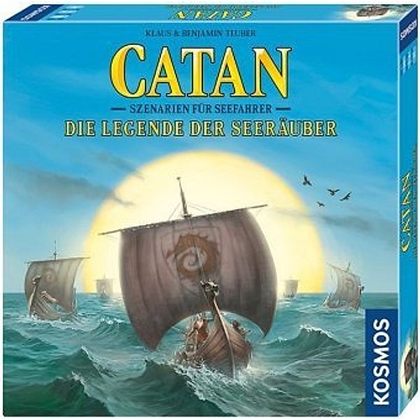 Die Siedler von Catan, Szenarien für Seefahrer - Die Legende der Seeräuber (Spiel-Zubehör), Benjamin Teuber