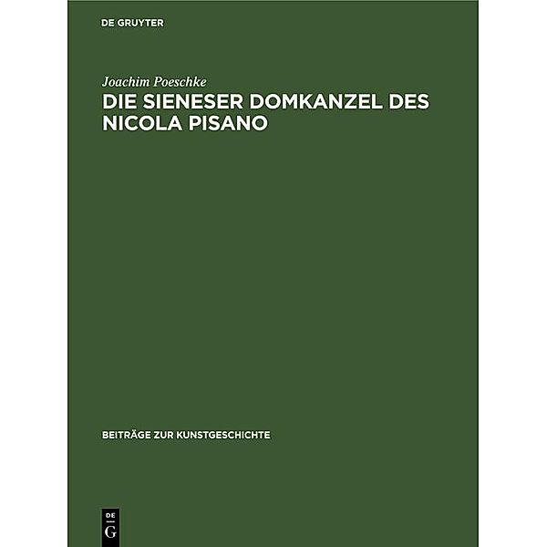 Die Sieneser Domkanzel des Nicola Pisano, Joachim Poeschke