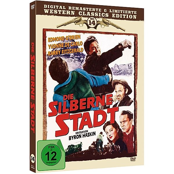 Die Silberne Stadt Mediabook, Edmond O`brien, Yvonne De Carlo