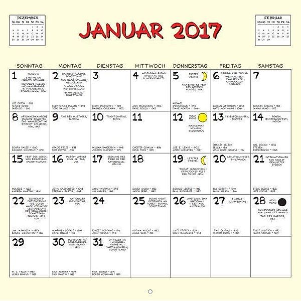 Die Simpsons Spasskalender 2017, Matt Groening, Bill Morrison