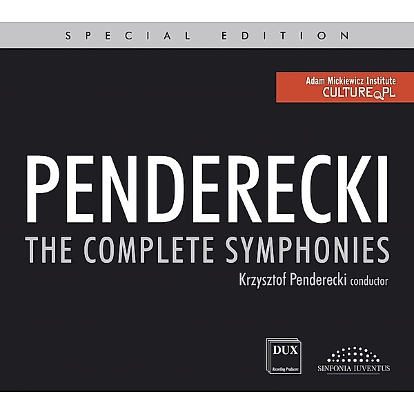 Die Sinfonien, Penderecki, Polish Sinfonia Iuventus Orchestra