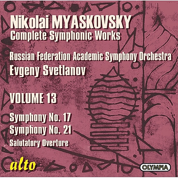 Die Sinfonischen Werke Vol.13, Svetlanov, Russian Federation SO