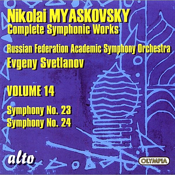 Die Sinfonischen Werke Vol.14, Svetlanov, Russian Federation SO