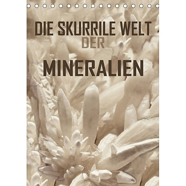 Die skurrile Welt der Mineralien (Tischkalender 2022 DIN A5 hoch), Reinhard Sock