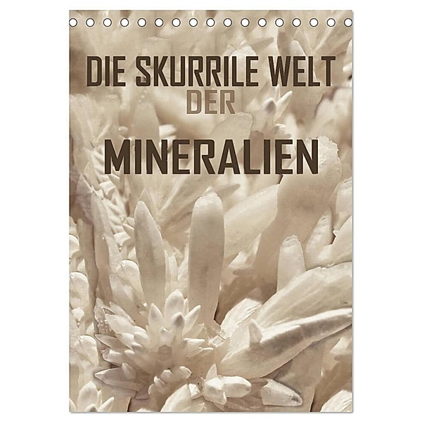 Die skurrile Welt der Mineralien (Tischkalender 2024 DIN A5 hoch), CALVENDO Monatskalender, reinhard sock