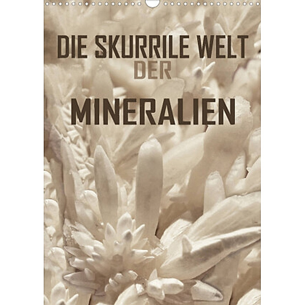 Die skurrile Welt der Mineralien (Wandkalender 2022 DIN A3 hoch), Reinhard Sock