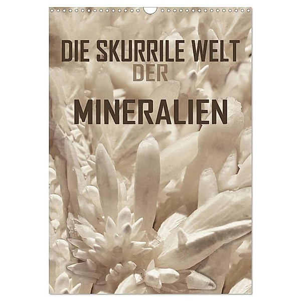 Die skurrile Welt der Mineralien (Wandkalender 2024 DIN A3 hoch), CALVENDO Monatskalender, reinhard sock