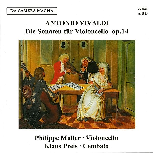 Die Sonaten Für Violoncello Und Cembalo Op.14, Ph. Muller, K. Preis